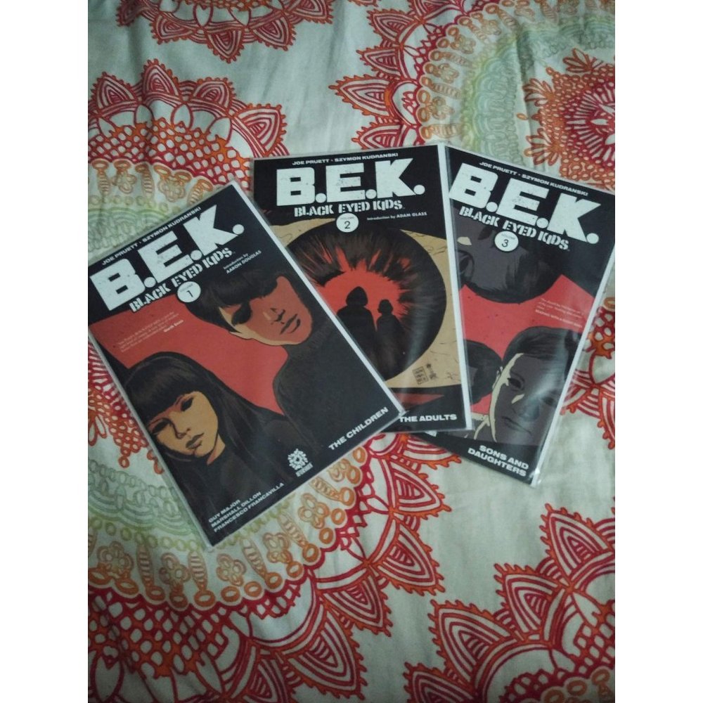 B.E.K. Black Eyed Kids #1,2, & 3 Joe Pruett Afters